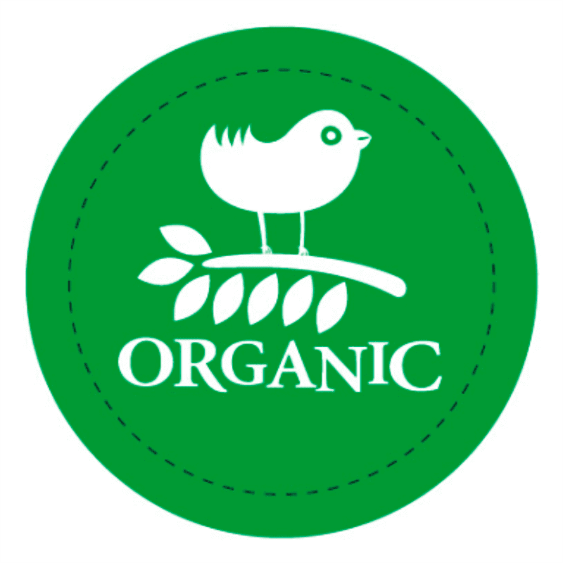 Organic значок продукты
