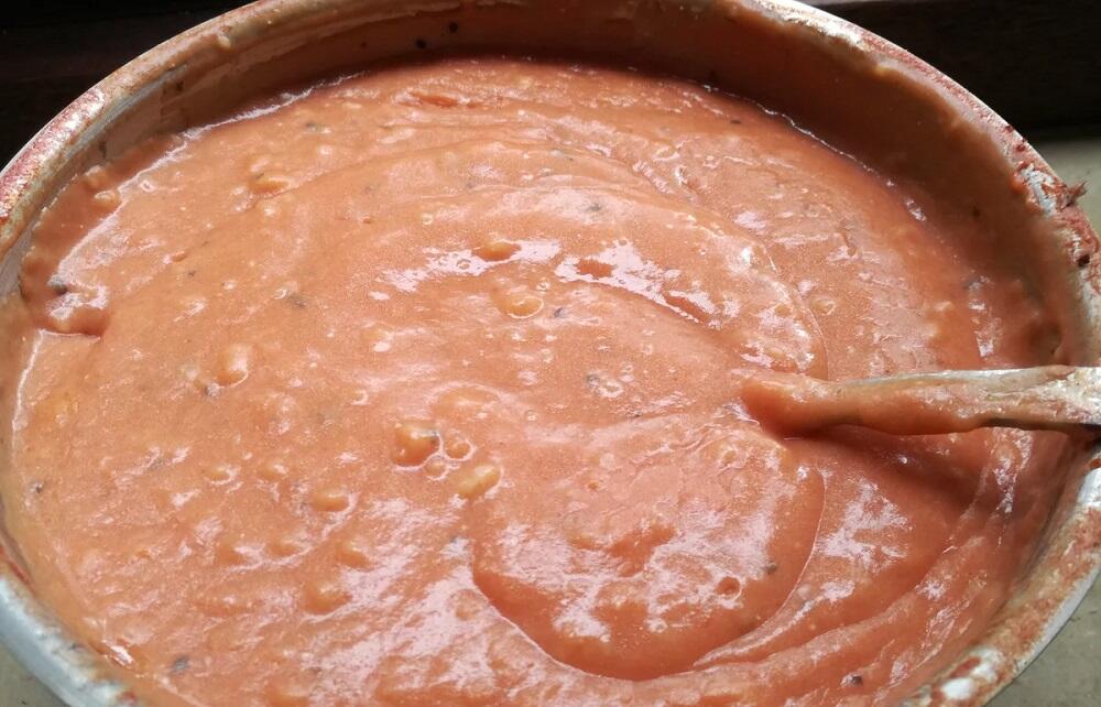 Соус из томатной пасты и сметаны